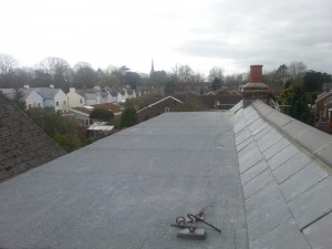 Flat roofing