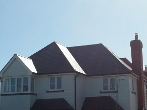 Slate roofing